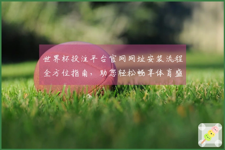 世界杯投注平台官网网址安装流程全方位指南，助您轻松畅享体育盛宴